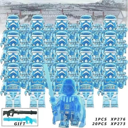 21 stk Star Wars Clone Troopers Barn Gaver Leker db