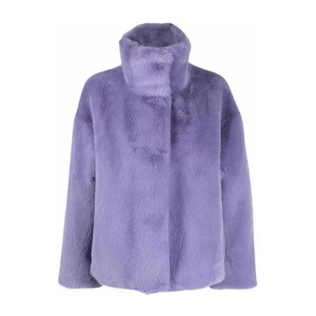 Stand Studio Faux Fur & Shearling Jakke Lilla, Dame