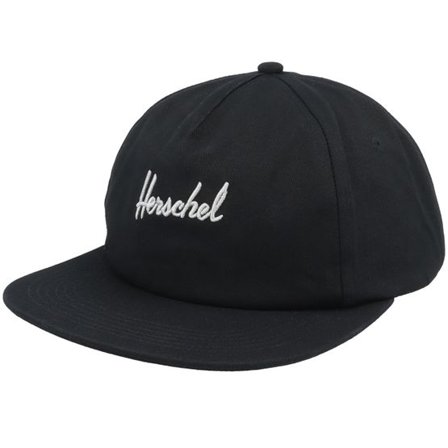 Herschel - Svart snapback Keps - Scout Black Snapback @ Hatstore