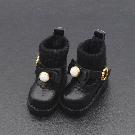 Ob11 DOD 1/12 Bjd Doll Shoes Casual Handgjorda konstlädersko