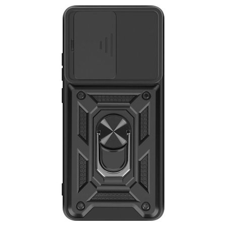 Coque - Xiaomi - Poco X7 Pro - Magnetisk Ring - Kamerabeskyttelse - Sort