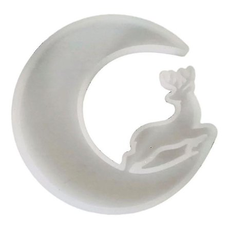 Gör-det-själv Djur Månhängen Dekorationer Form Uv-kristall Harts Form Hantverk Form Handgjord form