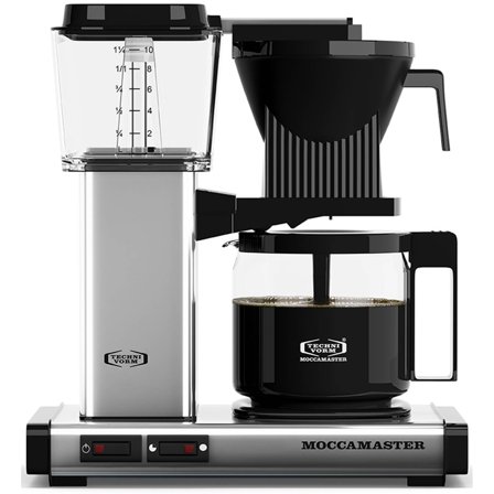 Moccamaster - Kaffetrakter Automatic Polert Sølv