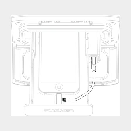 iPhone 30 pin-adaptér Fusion, vhodný pro Fusion Uni-Dock