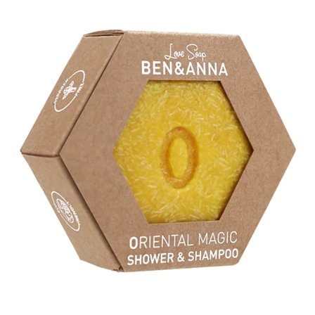 Ben & Anna Shampoo & Shower Bar Oriental Magic 60 g, Hår, Shampoo, Hårshampoo