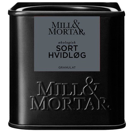 Mill & Mortar Sort Hvidløg - Granulat Ø 40 g, Helse & Madvarer, Krydderier, Øvrigt