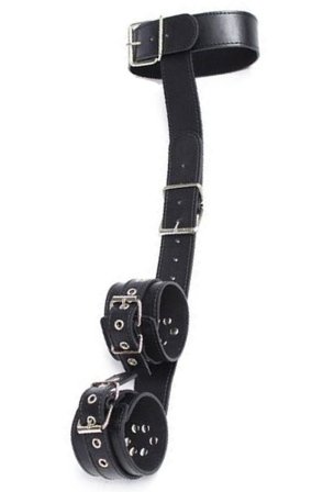 TOYZ4LOVERS Easy Cuffs + Collar Restraint Asennonvarmistaja