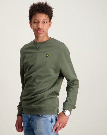 Lyle & Scott Crew Neck Sweatshirt Groen Truien Jongens - Kids Brand Store