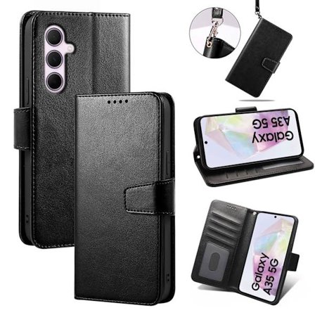 Samsung S21 Lommebokdeksel Svart svart