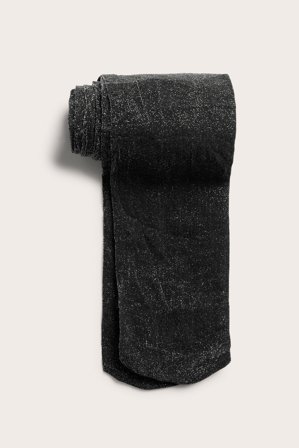 Kappahl | Strømpebukse med glitter | Svart