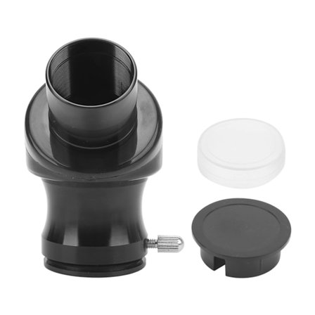 1,25 tums 45 graders diagonal prisma bildkorrigering 45 graders zenit spegel med 2 dammskydd för okular teleskop fokuserare