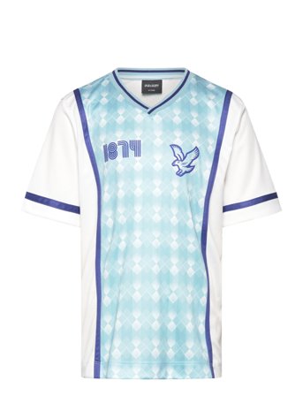 Lyle & Scott | Printed Argyle T-Shirt | 140-146