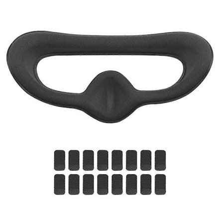 För DJI Goggles 2/3 Ögonmask Silikonkudde Glasögon Anti-Slip Bekväm Matta Förhindra Ljusläckage fo
