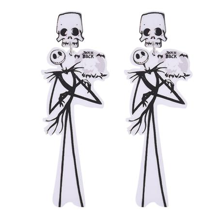 Halloween-øreringer for jenter - morsomme dekorasjoner for søte