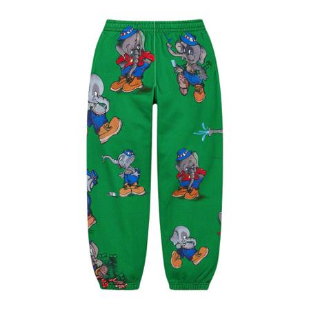 Supreme, Cropped Trousers Zielony, Kobieta, Rozmiar: M