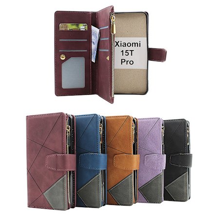 XL Xiaomi 15T Pro Lyx Plånboksfodral