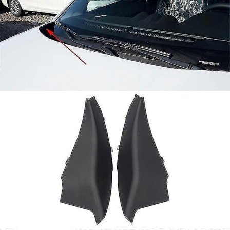 Kompatibel med Suzuki Vitara 2015 2016 2017 2018 2019 2020 Bil Frontrute Wrap Hjørne Trim Vindusvisker Side Cowl Trim Deksel Lokk-WELLNGS