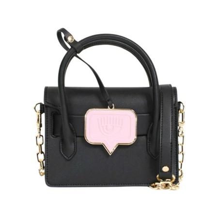 Chiara Ferragni Collection, handbag Zwart, Dames, Maat:ONE Size,polyester