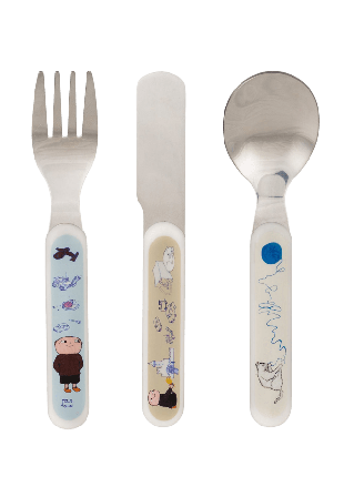 ALFONS ÅBERG Åberg, Barnbestick Mata & äta Unisex Flerfärgad ONESIZE