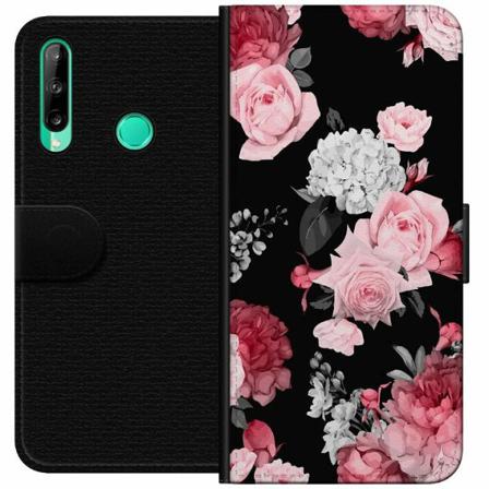 Huawei P40 Lite E Plånboksfodral Blommor