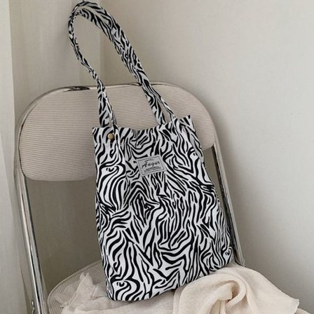 Casual tygväska Leopard axelväska 3 3