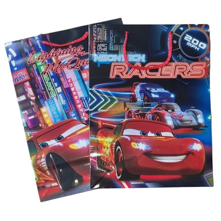 Presentpåse 33 cm - Disney Cars