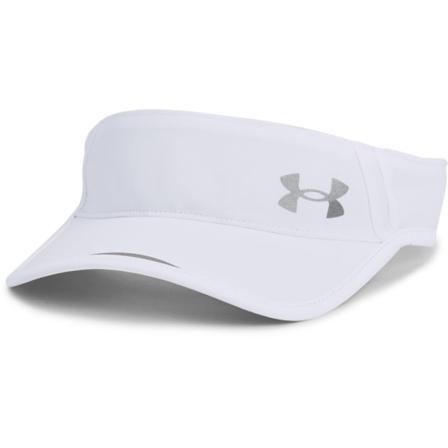 Mössar Under Armour Isochill Launch Run Visor Vit Produkt Av Avvikande Storlek