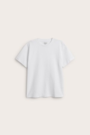Kappahl | Loose fit -mallinen t-paita, jossa on pyöreä pääntie | Valkoinen