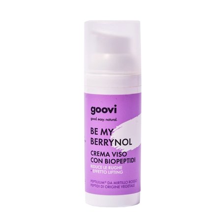 Goovi Viso Crema con Biopeptidi BE MY BERRYNOL 50ml - Tratt. 24 ore antirughe