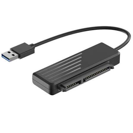 USB 3.0 - SATA-sovitin - PHONILLICO - HDD/SSD 2,5" - Plug&Play - Yhteensopiva Windows/Mac/Linux