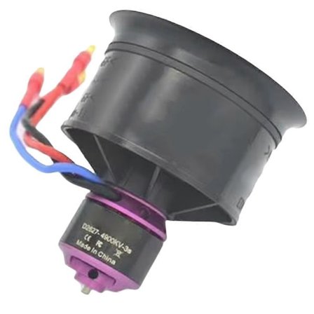 50mm EDF med 11 Blader Ducted Fan 3S 2627-4900KV Passer for RC Jet Fly 50mm