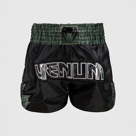 Venum Inferno Muay Thai Shorts Sort Khaki