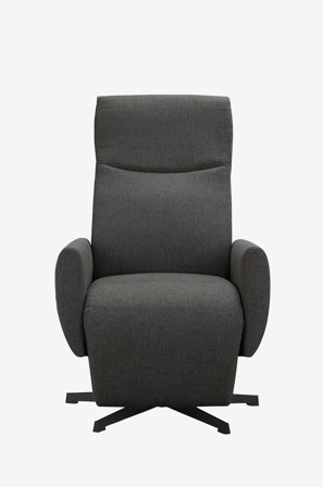 Loft24 - Kilvo Fåtölj med manuell och svängbar funktion Tyg - Grå - Fåtöljer - Från Homeroom