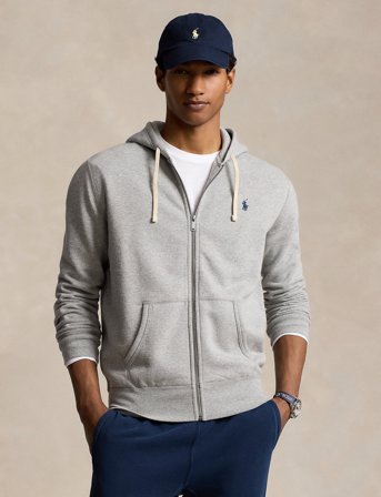 Polo Ralph Lauren Rl Fleece-Lsl-Knt - Grey - S