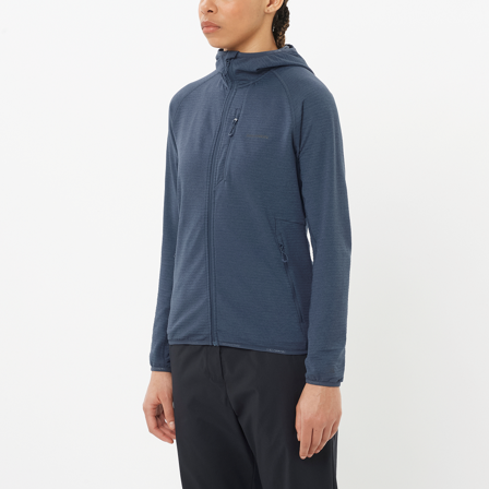 Salomon - Välikerrokset Vaatteet Sntial Lightwarm Hd W - Blue Nights