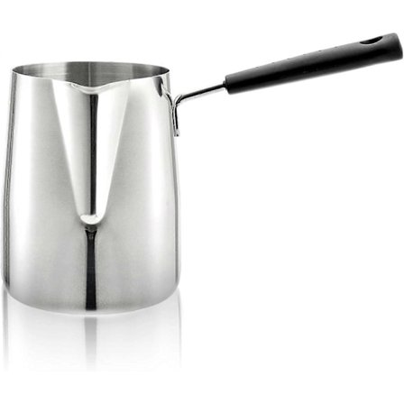 Mjölk Smör Värmare Kastrull, 1000ml Turkisk Kaffekanna, Stor Spis Smältande Kokande Kastrull med Pip, Cezve Ibrik Briki Kreikkalainen Arabialainen 