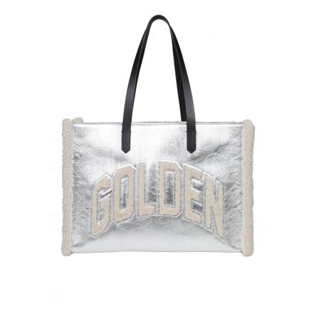 Golden Goose Shopper , Grijs , Dames , Maat: ONE Size
