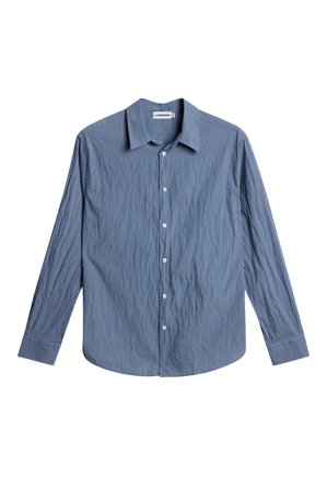J.Lindeberg - Reg LS stripe Shirt - Blue - Mann - M