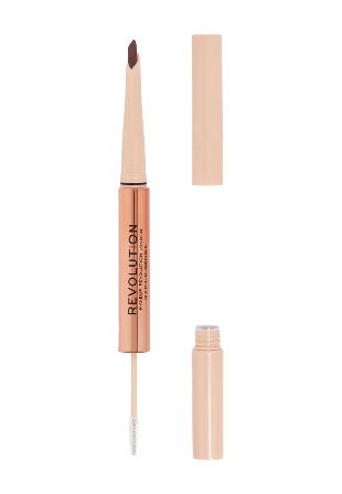 Revolution Fluffy Brow Filter Duo Ögonbryn Dam Brun 0,12g, 1ml