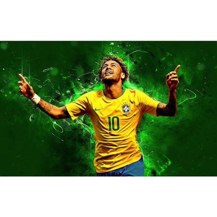 Neymar Affisch för Hemvägg 50×70 CM