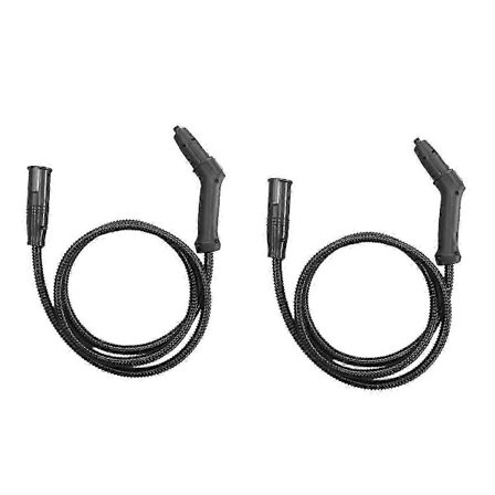 2 st 2 m förlängningsslang för ångmunstycke