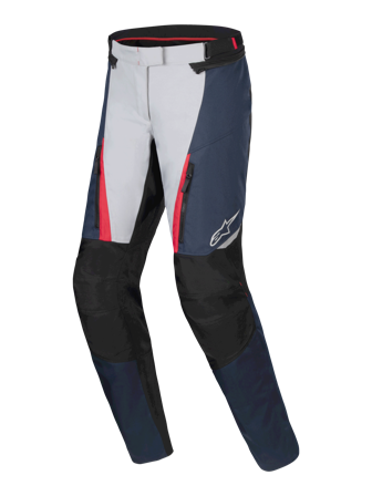 Motorradhose Alpinestars Stella ST-1 Wasserdicht Damen Dunkelblau/Schwarz/Hellrot M