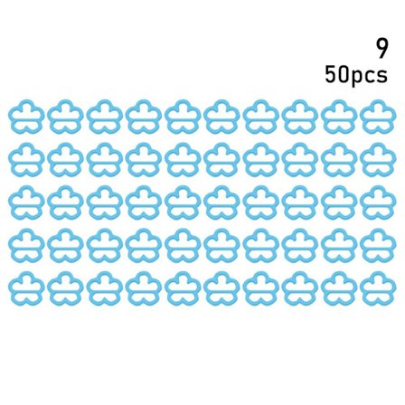 50 st Tri-glide bältesspännen Dockväskor Spänne 9 9