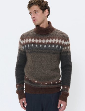 Matinique Maroll Pattern - Brown - L