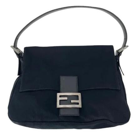 Fendi Vintage Pre-owned Shoulder Tass , Zwart , Dames , Maat: ONE Size Vintage Tassen