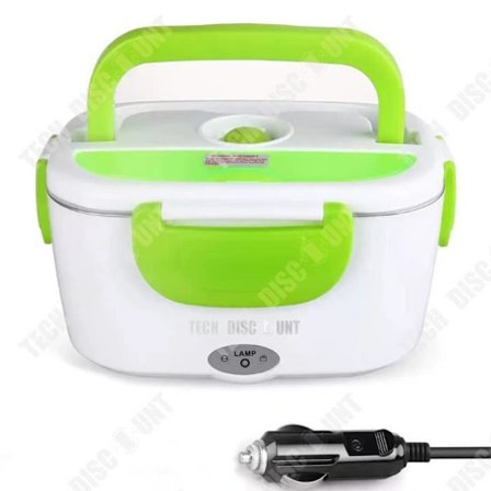 Elektrisk lunchlåda - TD - Värmande - 1,05 liter - Grön - Modernt design