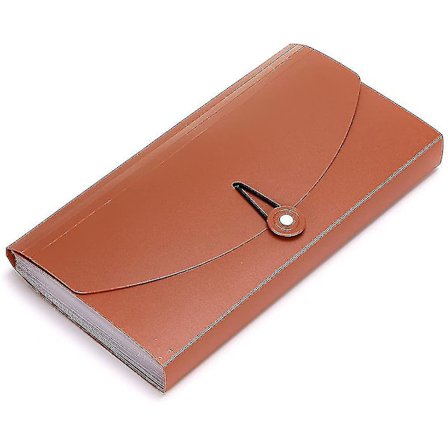 Expanderbar mapp med 13 fack, liten dragspelsmapp