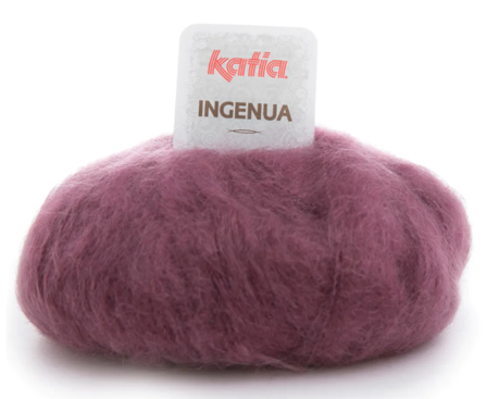 Katia Garn Ingenua Dark-Mauve 58, 50g