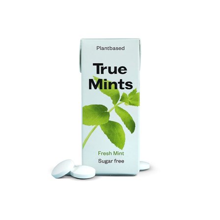 True Gum True Mints Fresh Mint Fresh Mint, Helse & Madvarer, Snacks, Tyggegummi