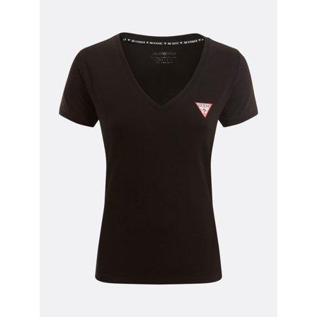 Guess Mini Triangle T-Shirt Överdelar Dam Svart M